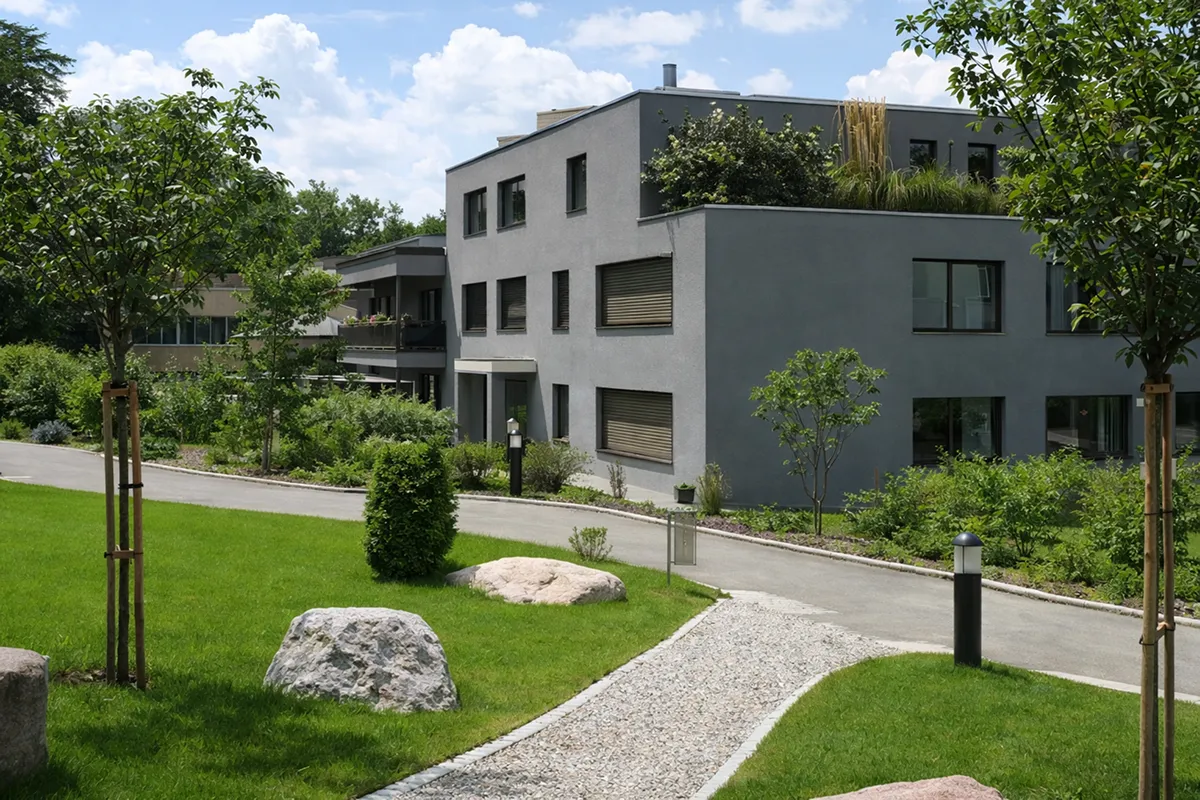 Elektroinstallation für die Wohnüberbauung Rumenseepark in Küsnacht