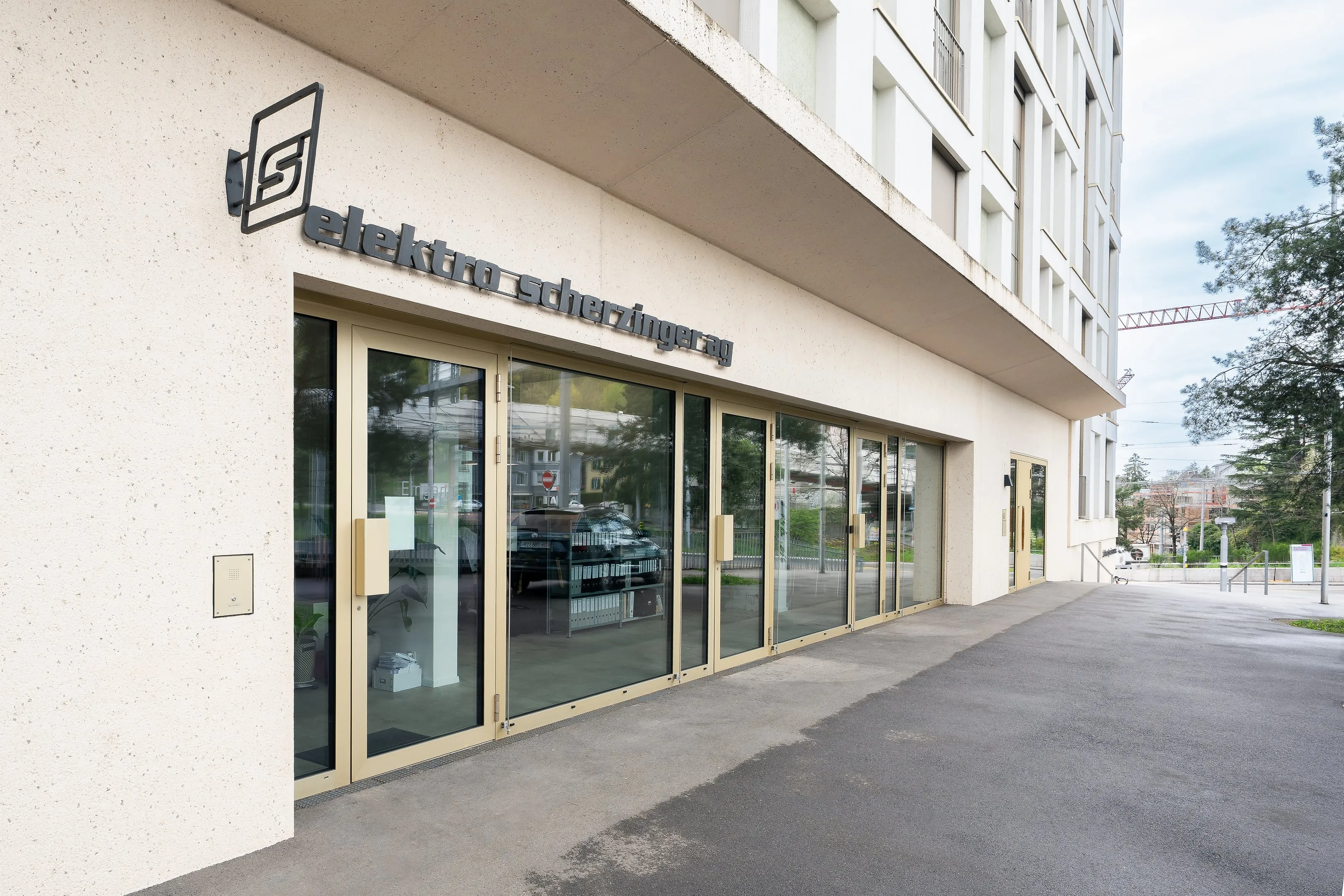 Büro der elektro scherzinger ag an der Bucheggstrasse 64, Zürich